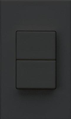 Hager Frame series switch FLF Black