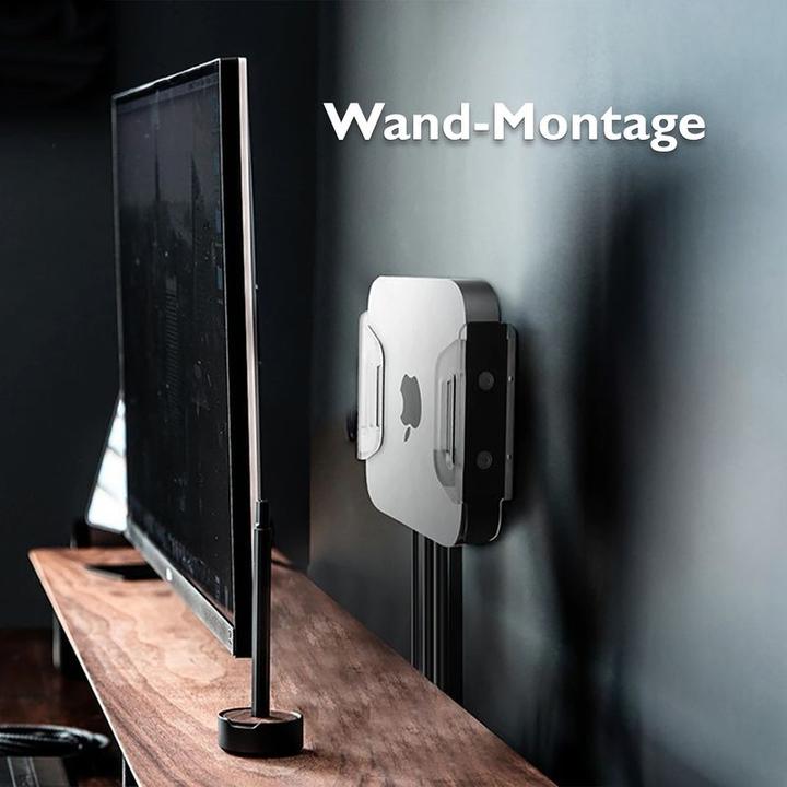 Produktbild Hermex Mac Mini Halterung Halter Ständer Aufhänger Mount Befestigung