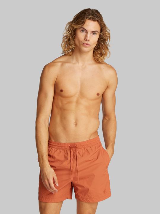 Produktbild Calvin Klein Medium Drawstring Heren Zwembroek - Aragon Oranje - Maat S (S)