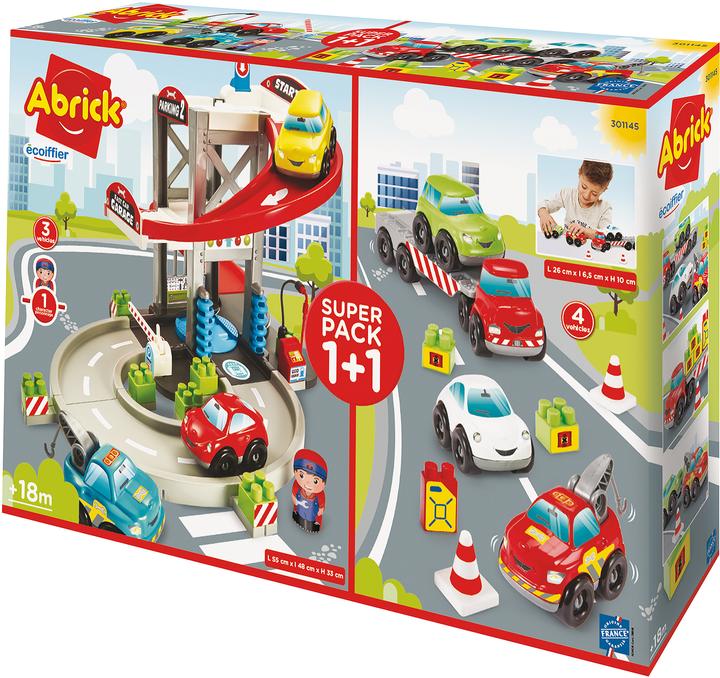 Image du produit Ecoiffier Garage Transport Abrick