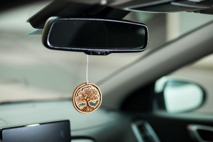 Immagine prodotto ZNatur Ciondolo porta profumo per auto in legno di pino svizzero, decorazione regalo albero della vita