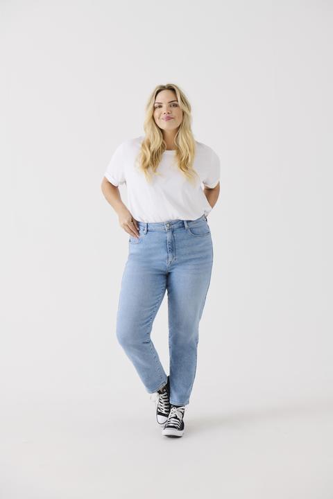 Produktbild Only CAREMILYSTRETCH Hohe Taille Gerade geschnitten Jeans Straight-Fit jeans (48)