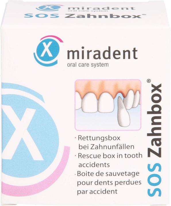 Produktbild Miradent Sos Zahnrettungsbox (Mundspülung)