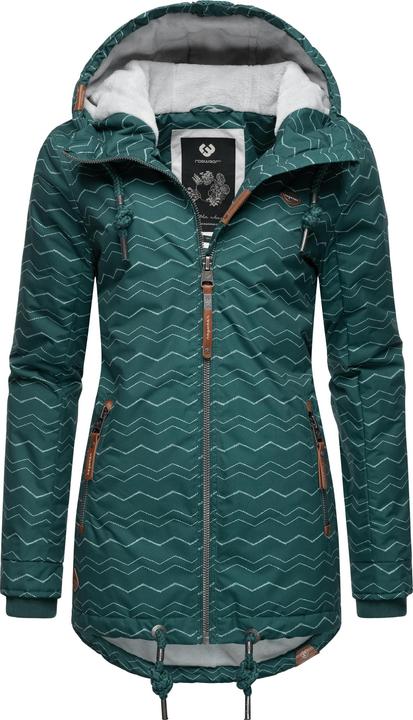 Dark Green Zig Zag22