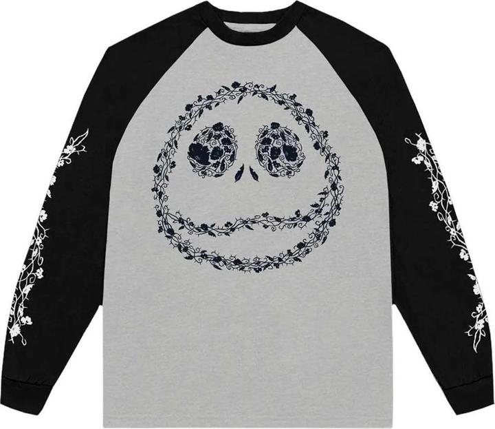 The Nightmare Before Christmas TShirt Logo Raglanärmel