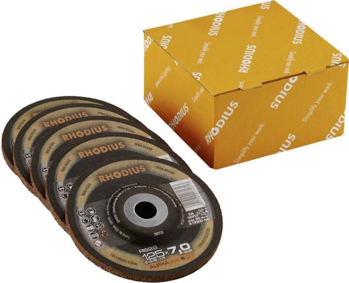Produktbild Rhodius Schruppscheiben ON-RS28 Ø 125x7,0x22,23mm