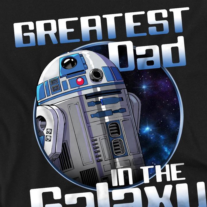 Produktbild Star Wars Greatest Dad In The Galaxy TShirt Vatertag (S)