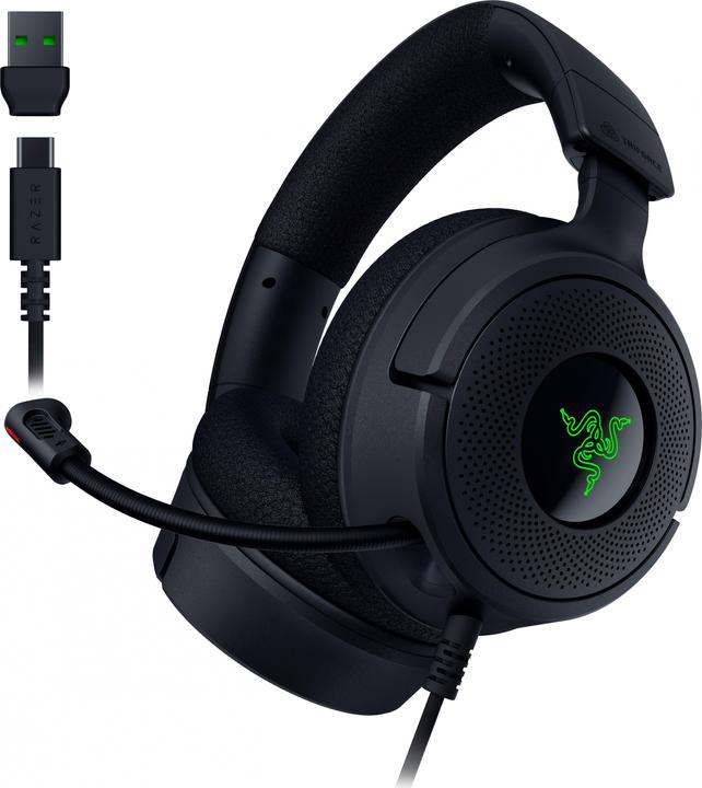 Produktbild Razer Kraken V4 X - Kabelgebundenes Gaming-Headset powered by Chroma™ RGB (Kabelgebunden)