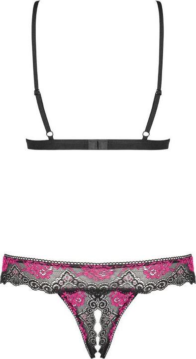 Image du produit Obsessive Tulia Sujetador Y Tanga Con Aberturas Xs/S (XS)