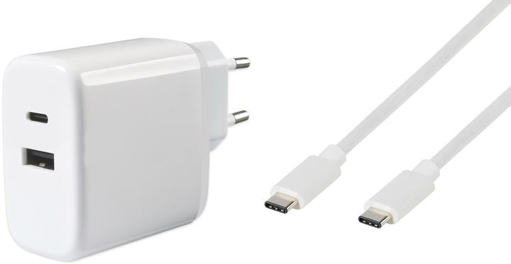 Produktbild Vivanco 65W Dual Schnellladegerät USB C PowerDelivery3.0 Handy Heimlader USB-C K 62773 (65 W)