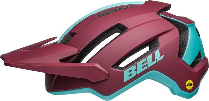 Produktbild MGA Helm MTB Bell 4fortluft integrierte MIPS Matte Matt Ziegelroter Ozeangrösse M (55-59 cm) (neu) (55 - 59 cm)