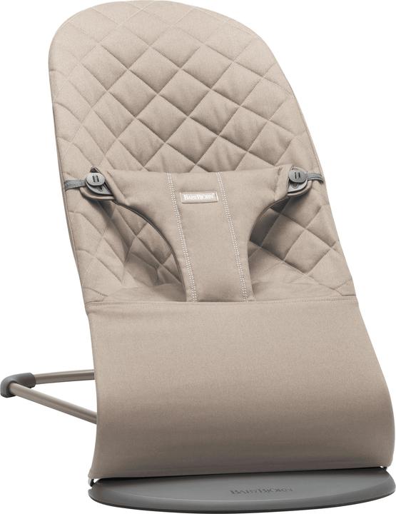BabyBjörn Bascule Soft, tissée Classic Quilt, gris sable