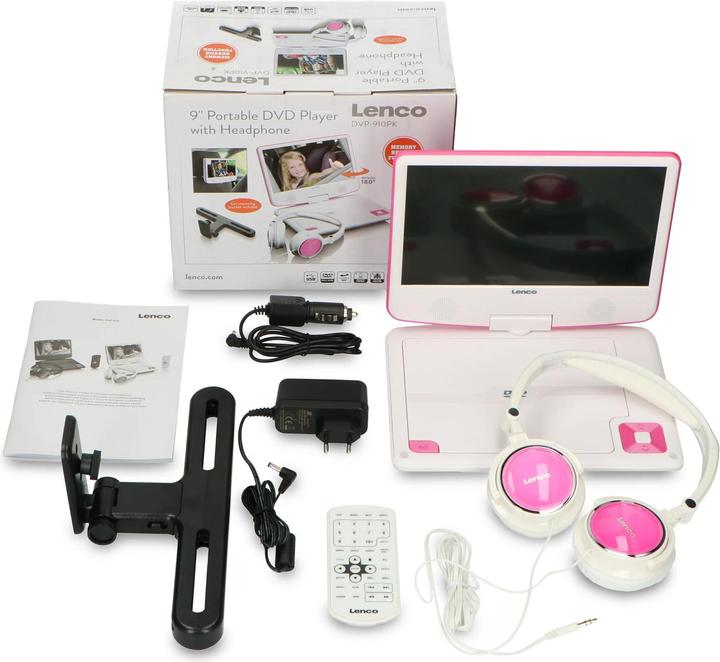 Actual product image Lenco DVP-910 (Portable DVD player)