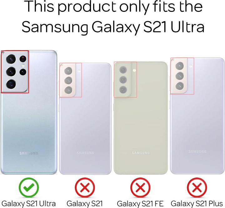 Produktbild Nalia 360 Grad Handyhülle (Samsung Galaxy S21 Ultra)