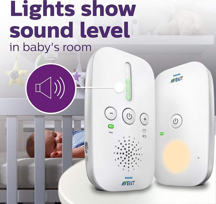 Productafbeelding Philips Avent Smart Eco Dect SCD501 (Babyfoon Audio, 300 m)