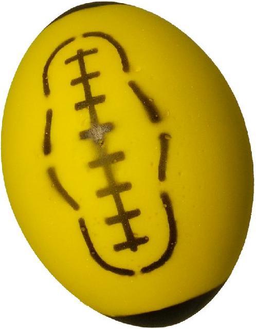 Nobrand Soft Rugby Bal Geel
