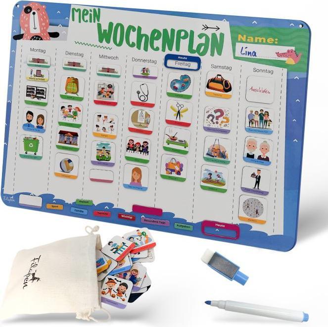 Filapen Wochenplaner Magnettafel