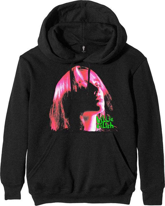 Produktbild Billie Eilish Neon Shadow Pink (Hoodie) (L)