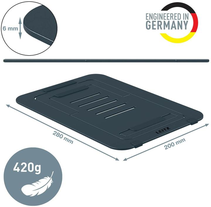 Produktbild Leitz Laptopständer Ergo Ultraflach