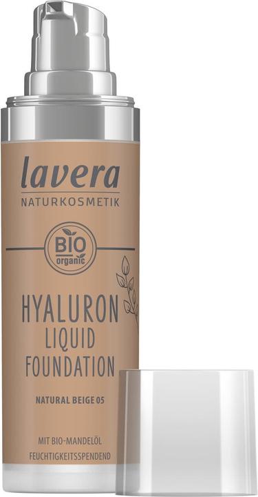 Produktbild Lavera BIO-Make-up Liquid Hyaluron N°05 Natural Beige - 30ml - (05)