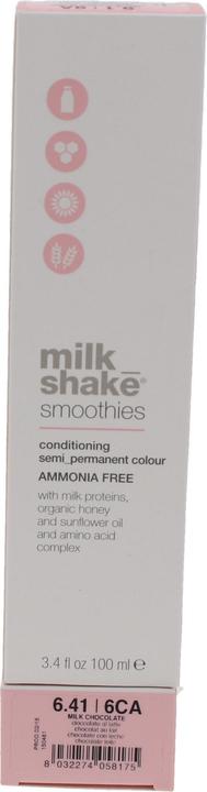 Milk_Shake Milk Shake Smoothie Semi Permanent Color 6.41 Milk Chocolate 100ml (6.41 Milk Chocolate)