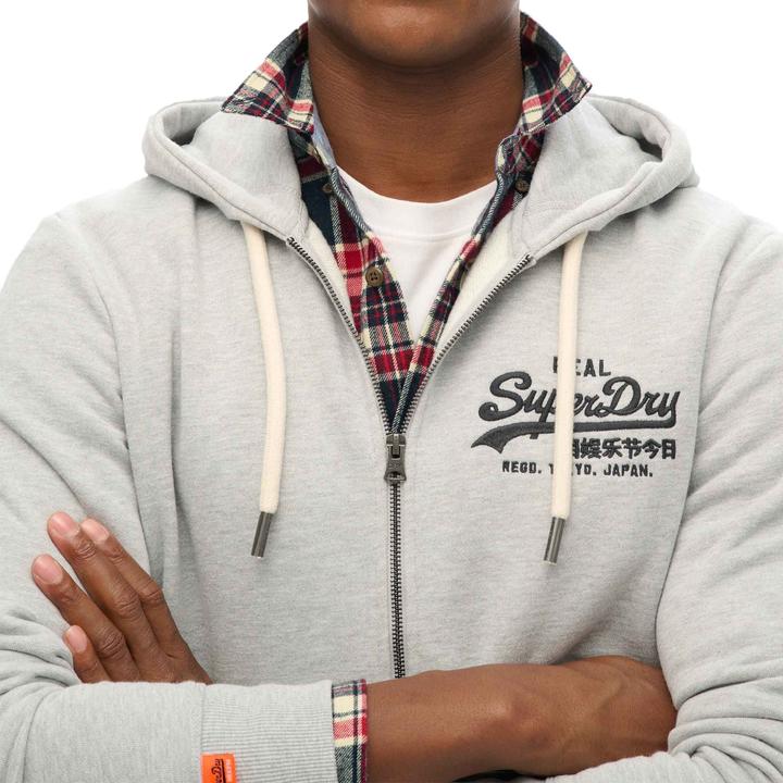 Produktbild Superdry Kapuzenjacke mit gesticktem Vintage Logo (XL)
