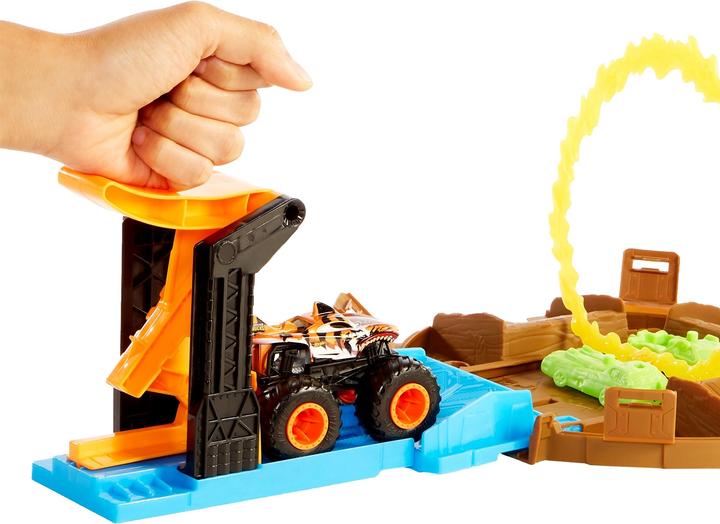Image du produit Hot Wheels Monster Trucks - Jeu de cascades de pneus