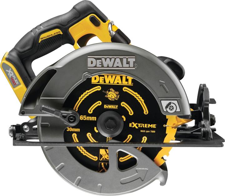 Productafbeelding DeWalt DCS 578 X1T Akku Kreissäge 54V XR FlexVolt 190 mm Brushless + 1x Akku 9,0 Ah + Ladegerät +