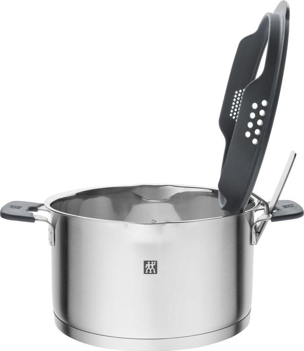 Produktbild Zwilling 1009149 Simplify Edelstahl-Kochtopfset (20 cm, Pfannenset + Topfset, Edelstahl)