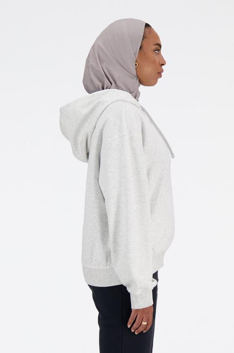 Image du produit New Balance W French Terry Stacked Logo Hoodie (L)