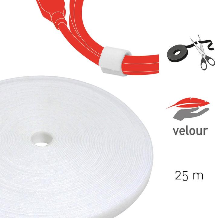 Immagine prodotto Label-the-cable Rotolo di nastro velcrato ROLL STRAP (16 mm)