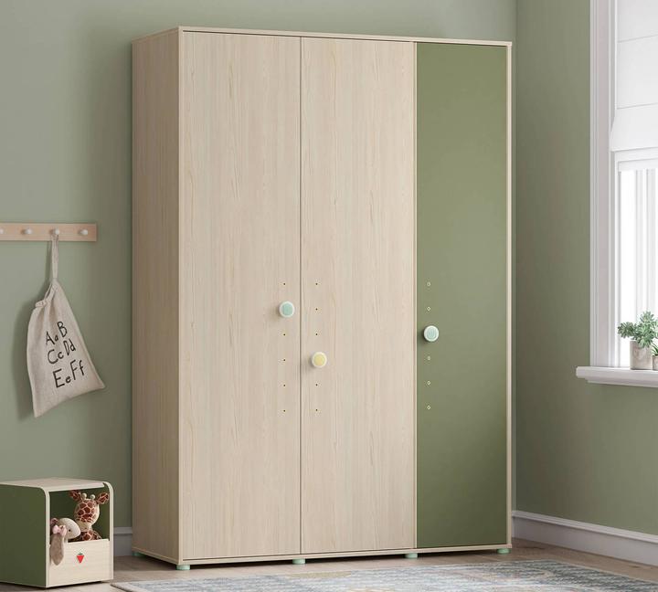 Image du produit Cilek Armoire Montes Natural 3 portes (140.53 cm)