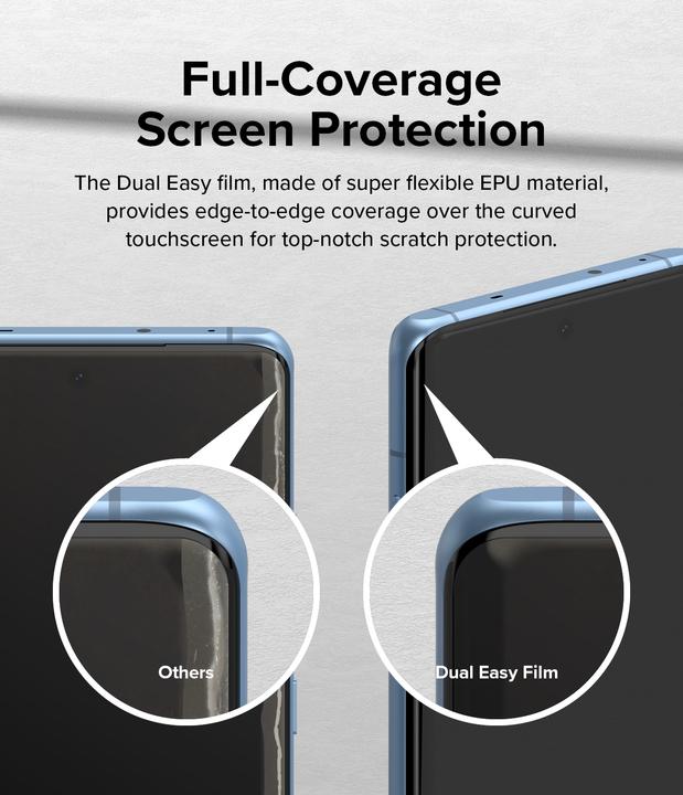 Immagine prodotto Ringke Screen Protector for Oneplus 12R DUAL EASY FILM 2 pack, w installation Jig (2 Pezzo/i, OnePlus 12R)