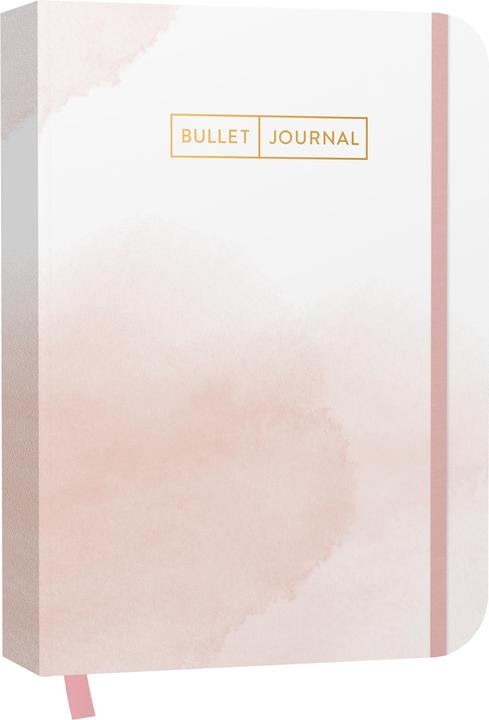 Actual product image Notebook Watercolor Rose 21 x 14.8 cm (21 x 14.8 cm, Plain, Hardcover)