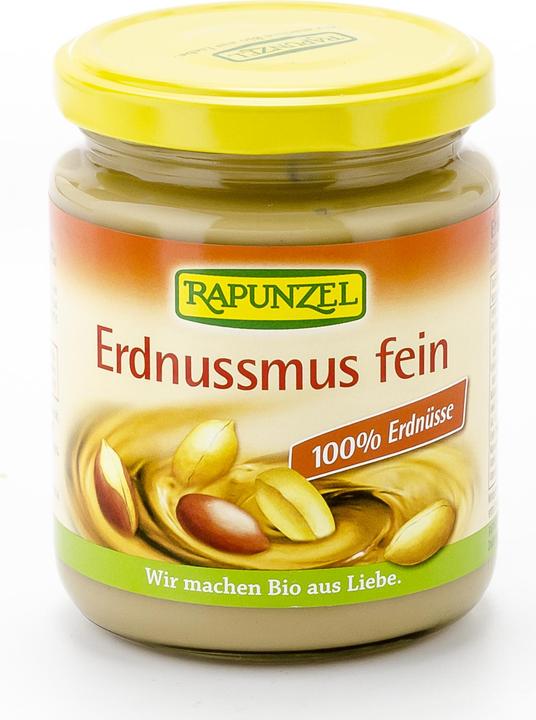 Actual product image Rapunzel Peanut butter fine (250 g)