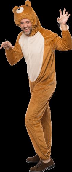 Immagine prodotto PartyChimp Bären Kostüm Partykostüm Fasnacht Grösse M/L (M/L)