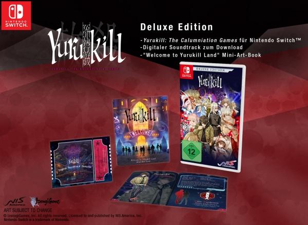 Produktbild NIS Yurukill: The Calumniation Games - Deluxe Edition (Switch, DE)