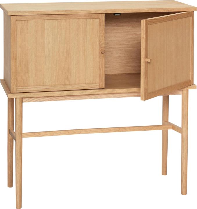 Produktbild Hübsch Dash Konsolentisch Naturfarben (90 x 35 x 90 cm)