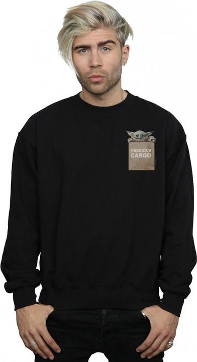 Produktbild Star Wars The Mandalorian Precious Cargo Faux Pocket Sweatshirt (L)