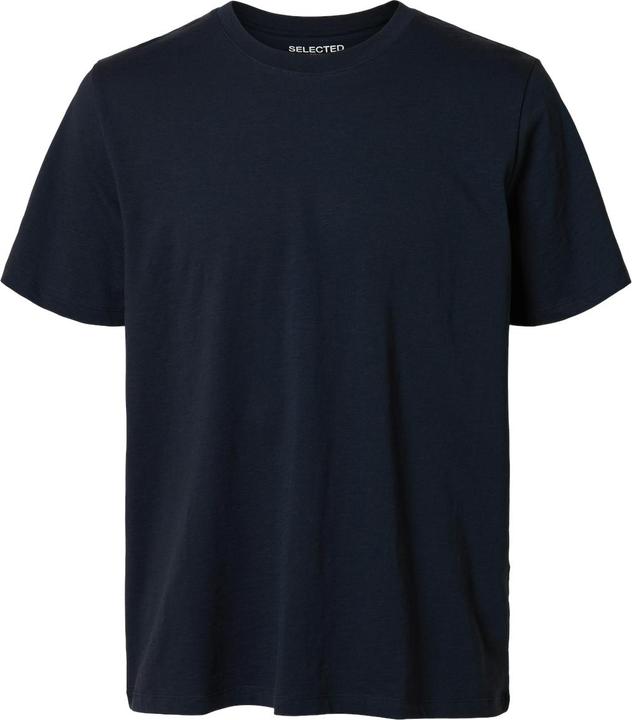 Selected Homme Slhaspen Slub Ss O-Neck Tee Noos