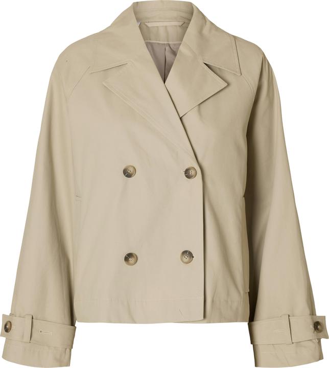 Selected Femme Slfcilo Short Trenchcoat Noos