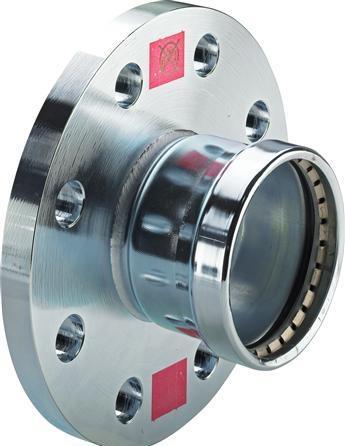 Produktbild Viega Prestabo Flansch DN65 - 76mmmed Pressmuffe