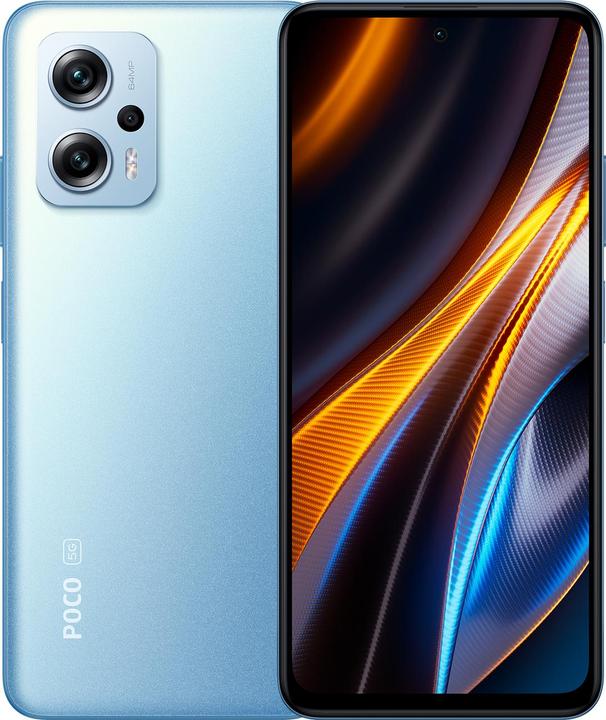 Produktbild Xiaomi Poco X4 GT (128 GB, Blau, 6.60", Dual SIM, 64 Mpx, 5G)