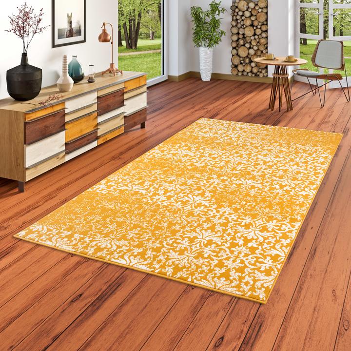 Produktbild Pergamon Designer Kurzflor Teppich Moderne Muster (140 x 200 cm)