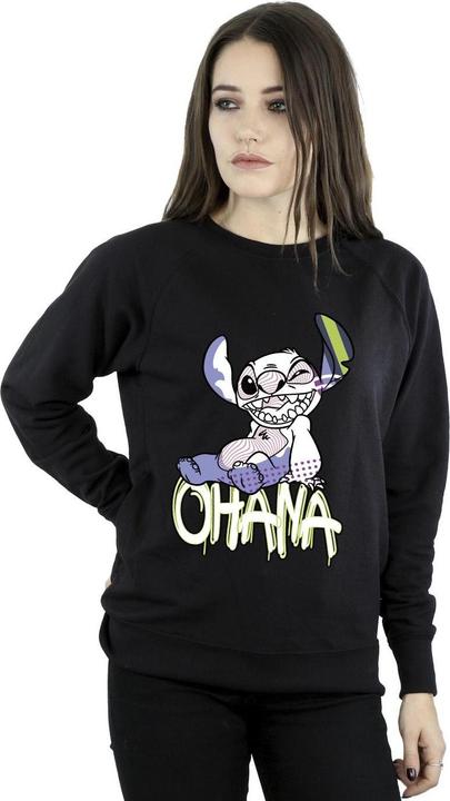 Produktbild Disney Lilo And Stitch Ohana Graffiti Sweatshirt (XL)