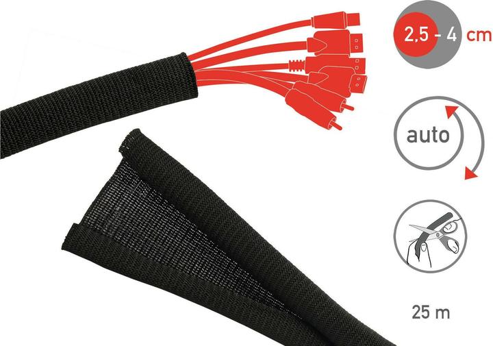 Produktbild Label-the-cable Kabelschlauch (Kabelschlauch, 2500 cm)