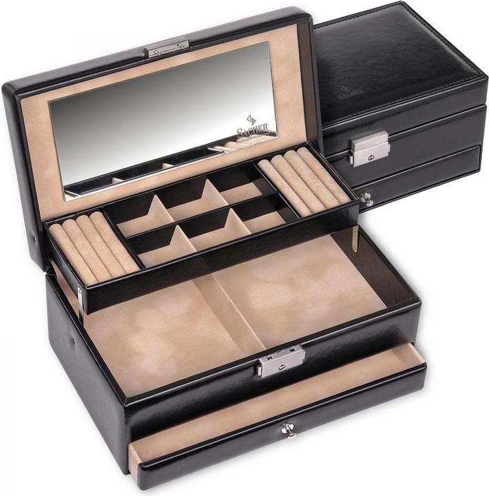 Produktbild Sacher 34.000.290443 - Schmuckkasten Helen new classic schwarz