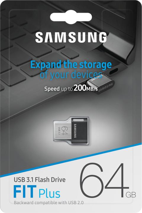 Produktbild Samsung Fit Plus (64 GB, USB 3.1, USB-A)