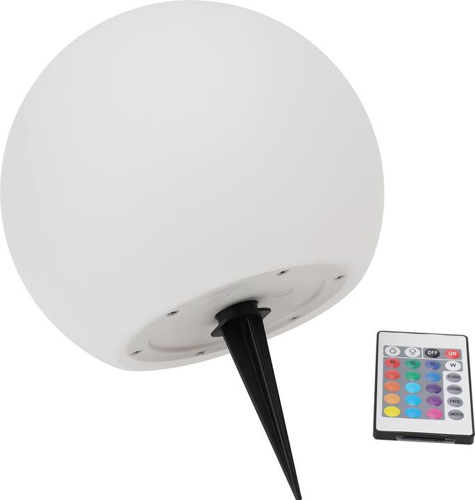 Immagine prodotto Casativo Mappamondo illuminato a LED con telecomando, a energia solare, RGBW, 60 Lu, IP67, 20 cm (60 lm, IP67)