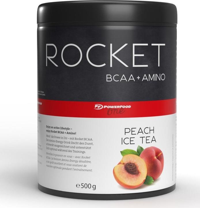 Produktbild PowerFood One One Rocket BCAA (Ice Tea Peach, 1 x)